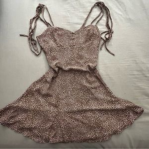 Zara | mini print dress